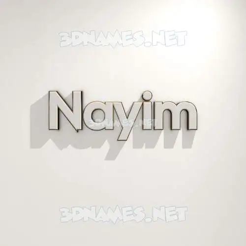 nayim in White Logo Warm style - 3D name wallpaper nayim in White Logo Warm style - 3D name wallpaper