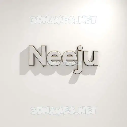 neeju in White Logo Warm style - 3D name wallpaper neeju in White Logo Warm style - 3D name wallpaper
