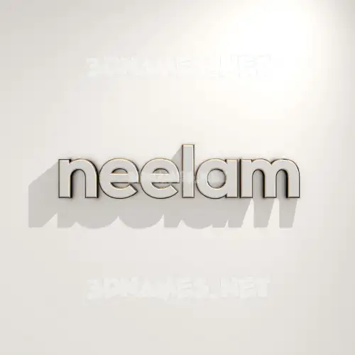 neelam in White Logo Warm style - 3D name wallpaper neelam in White Logo Warm style - 3D name wallpaper