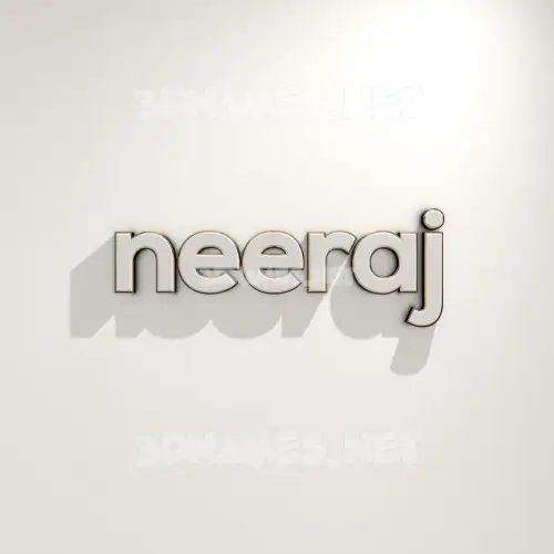 neeraj in White Logo Warm style - 3D name wallpaper neeraj in White Logo Warm style - 3D name wallpaper