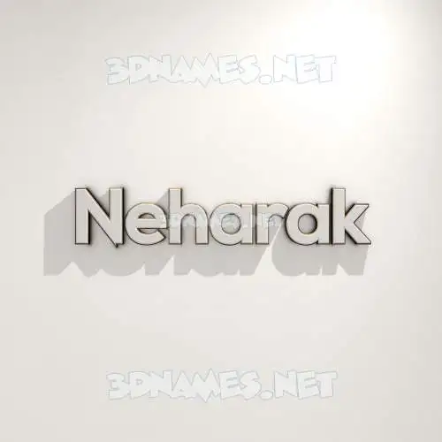 neharak in White Logo Warm style - 3D name wallpaper neharak in White Logo Warm style - 3D name wallpaper