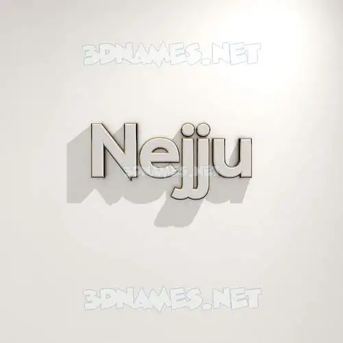 nejju in White Logo Warm style - 3D name wallpaper nejju in White Logo Warm style - 3D name wallpaper