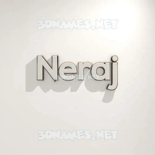 neraj in White Logo Warm style - 3D name wallpaper neraj in White Logo Warm style - 3D name wallpaper