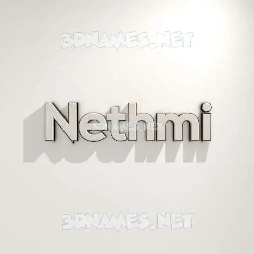 nethmi in White Logo Warm style - 3D name wallpaper nethmi in White Logo Warm style - 3D name wallpaper