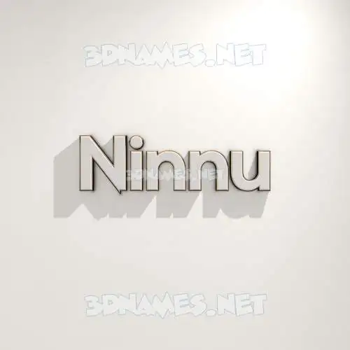 ninnu in White Logo Warm style - 3D name wallpaper ninnu in White Logo Warm style - 3D name wallpaper