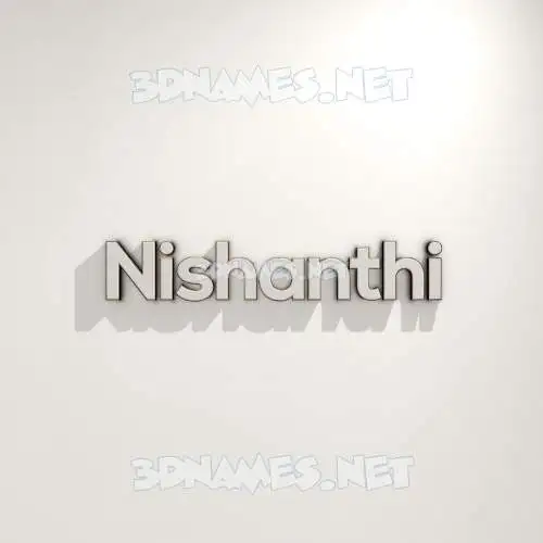 nishanthi in White Logo Warm style - 3D name wallpaper nishanthi in White Logo Warm style - 3D name wallpaper