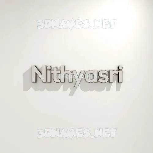 nithyasri in White Logo Warm style - 3D name wallpaper nithyasri in White Logo Warm style - 3D name wallpaper