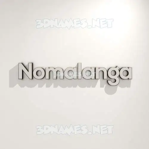 nomalanga in White Logo Warm style - 3D name wallpaper nomalanga in White Logo Warm style - 3D name wallpaper
