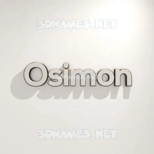 osimon in White Logo Warm style - 3D name wallpaper osimon in White Logo Warm style - 3D name wallpaper