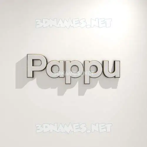 pappu in White Logo Warm style - 3D name wallpaper pappu in White Logo Warm style - 3D name wallpaper