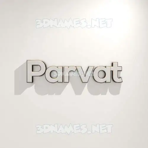 parvat in White Logo Warm style - 3D name wallpaper parvat in White Logo Warm style - 3D name wallpaper