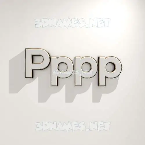 pppp in White Logo Warm style - 3D name wallpaper pppp in White Logo Warm style - 3D name wallpaper