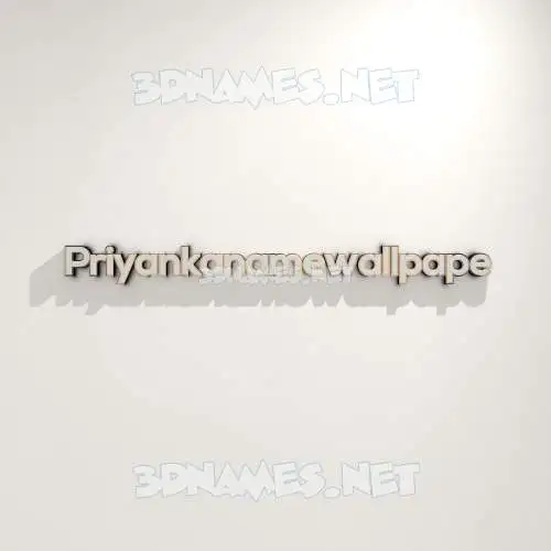 priyankanamewallpape in White Logo Warm style - 3D name wallpaper priyankanamewallpape in White Logo Warm style - 3D name wallpaper