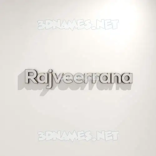 rajveerrana in White Logo Warm style - 3D name wallpaper rajveerrana in White Logo Warm style - 3D name wallpaper