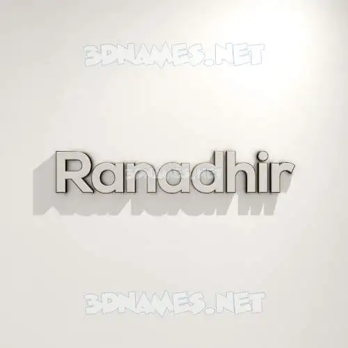 ranadhir in White Logo Warm style - 3D name wallpaper ranadhir in White Logo Warm style - 3D name wallpaper