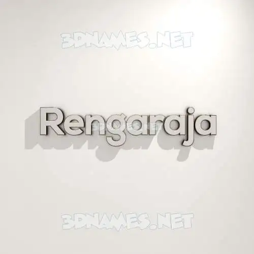 rengaraja in White Logo Warm style - 3D name wallpaper rengaraja in White Logo Warm style - 3D name wallpaper