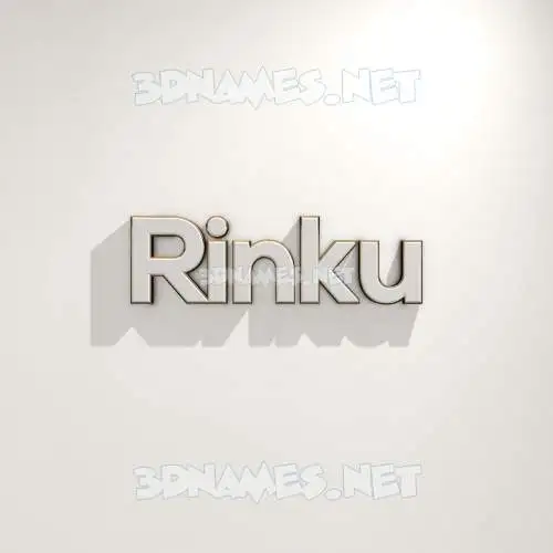 rinku in White Logo Warm style - 3D name wallpaper rinku in White Logo Warm style - 3D name wallpaper