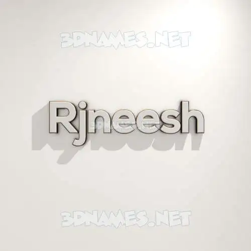 rjneesh in White Logo Warm style - 3D name wallpaper rjneesh in White Logo Warm style - 3D name wallpaper