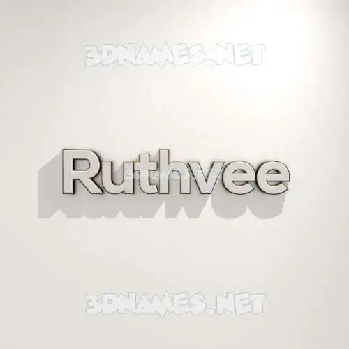 ruthvee in White Logo Warm style - 3D name wallpaper ruthvee in White Logo Warm style - 3D name wallpaper