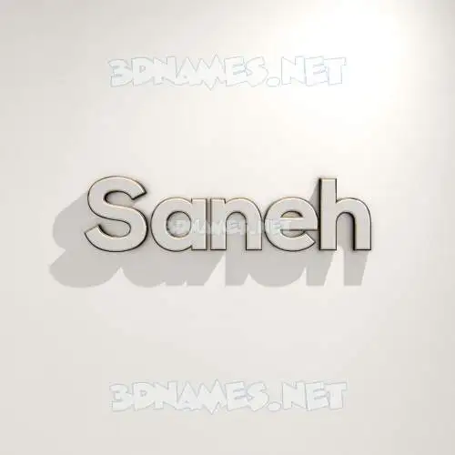 saneh in White Logo Warm style - 3D name wallpaper saneh in White Logo Warm style - 3D name wallpaper