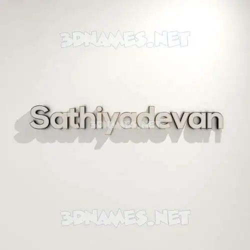 sathiyadevan in White Logo Warm style - 3D name wallpaper sathiyadevan in White Logo Warm style - 3D name wallpaper