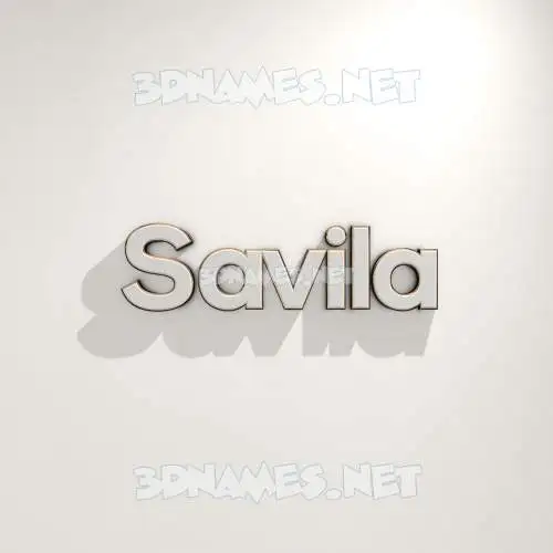 savila in White Logo Warm style - 3D name wallpaper savila in White Logo Warm style - 3D name wallpaper