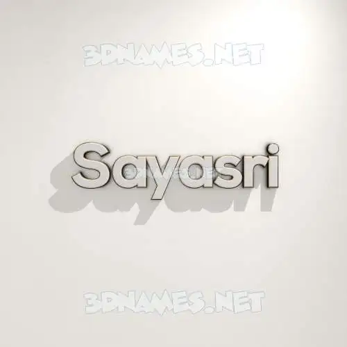 sayasri in White Logo Warm style - 3D name wallpaper sayasri in White Logo Warm style - 3D name wallpaper