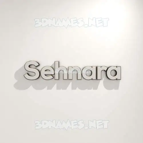 sehnara in White Logo Warm style - 3D name wallpaper sehnara in White Logo Warm style - 3D name wallpaper