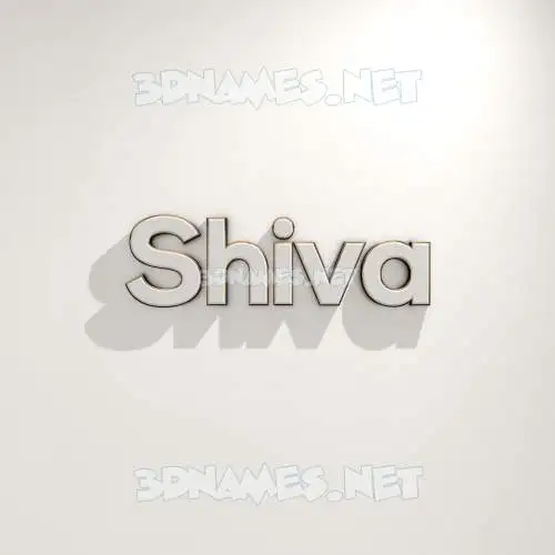 shiva in White Logo Warm style - 3D name wallpaper shiva in White Logo Warm style - 3D name wallpaper