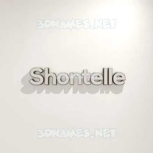 shontelle in White Logo Warm style - 3D name wallpaper shontelle in White Logo Warm style - 3D name wallpaper