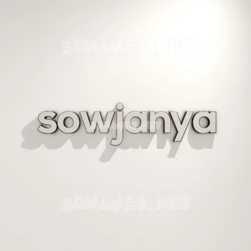 sowjanya in White Logo Warm style - 3D name wallpaper sowjanya in White Logo Warm style - 3D name wallpaper