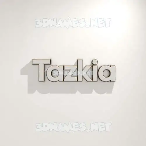 tazkia in White Logo Warm style - 3D name wallpaper tazkia in White Logo Warm style - 3D name wallpaper