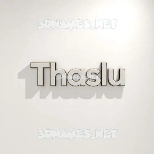 thaslu in White Logo Warm style - 3D name wallpaper thaslu in White Logo Warm style - 3D name wallpaper