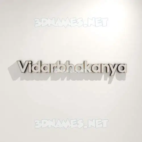 vidarbhakanya in White Logo Warm style - 3D name wallpaper vidarbhakanya in White Logo Warm style - 3D name wallpaper