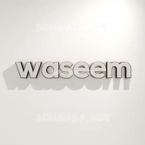 waseem in White Logo Warm style - 3D name wallpaper waseem in White Logo Warm style - 3D name wallpaper