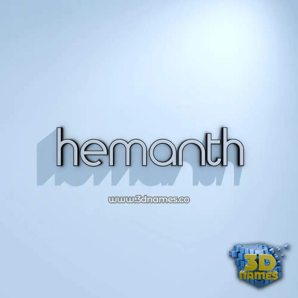hemanth in White Logo Cold style - 3D name wallpaper hemanth in White Logo Cold style - 3D name wallpaper