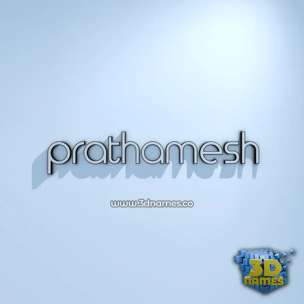 prathamesh in White Logo Cold style - 3D name wallpaper prathamesh in White Logo Cold style - 3D name wallpaper