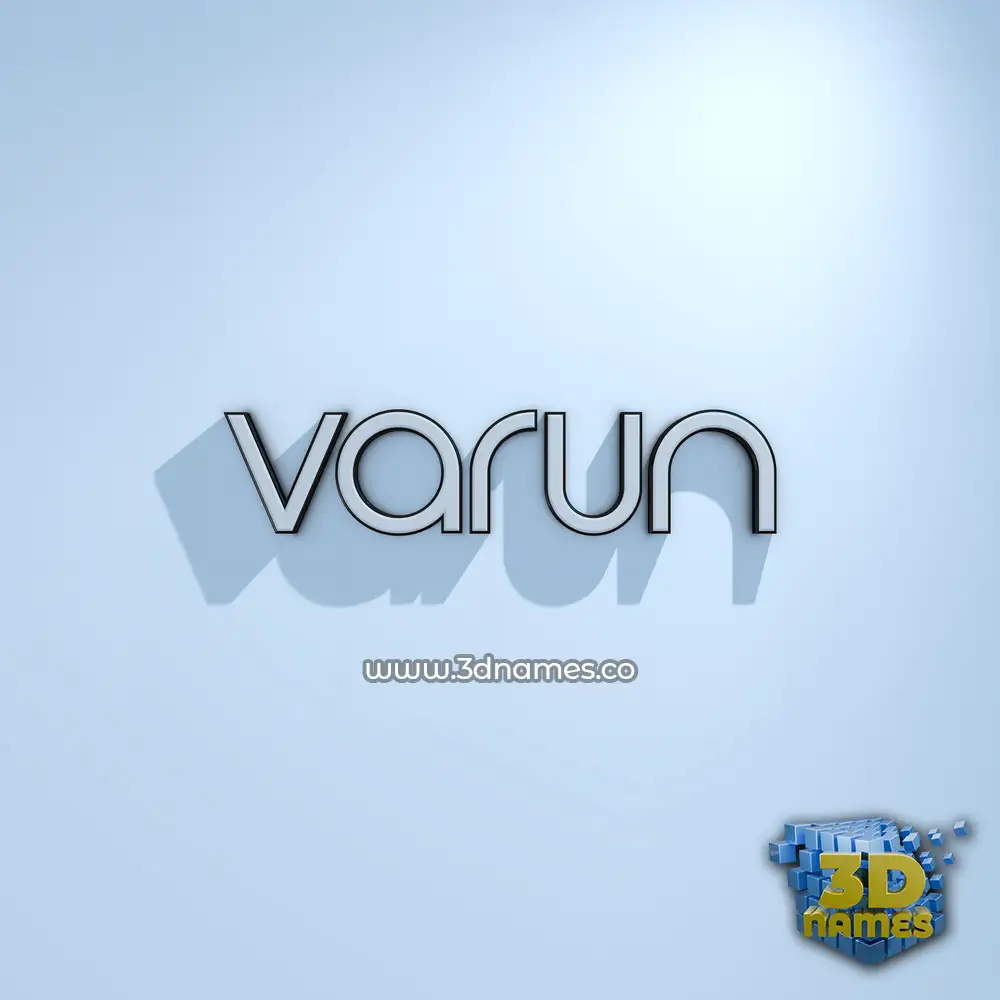 varun in White Logo Cold style - 3D name wallpaper varun in White Logo Cold style - 3D name wallpaper