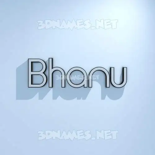 bhanu in White Logo Cold style - 3D name wallpaper bhanu in White Logo Cold style - 3D name wallpaper