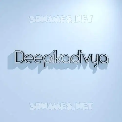 deepikadivya in White Logo Cold style - 3D name wallpaper deepikadivya in White Logo Cold style - 3D name wallpaper