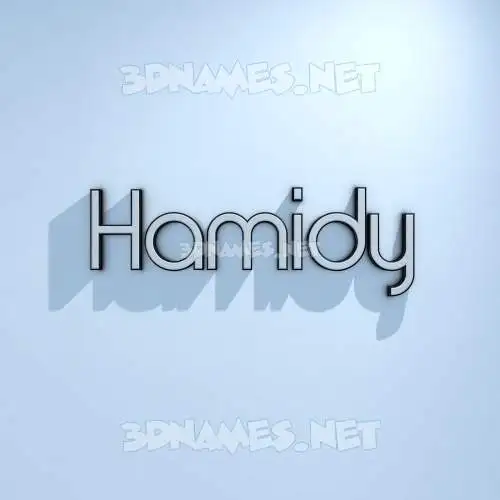 hamidy in White Logo Cold style - 3D name wallpaper hamidy in White Logo Cold style - 3D name wallpaper