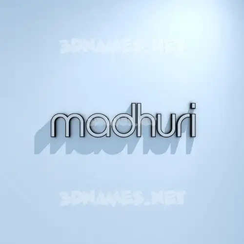 madhuri in White Logo Cold style - 3D name wallpaper madhuri in White Logo Cold style - 3D name wallpaper