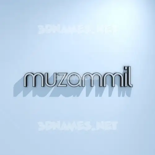 muzammil in White Logo Cold style - 3D name wallpaper muzammil in White Logo Cold style - 3D name wallpaper