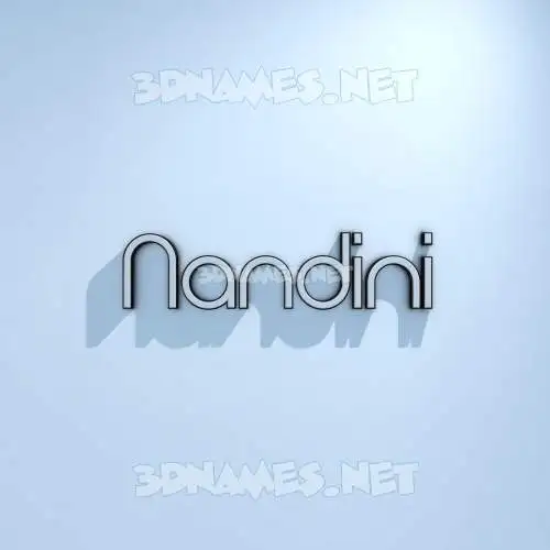 nandini in White Logo Cold style - 3D name wallpaper nandini in White Logo Cold style - 3D name wallpaper