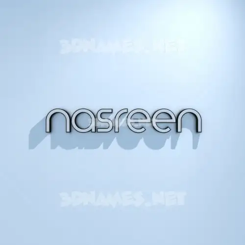 nasreen in White Logo Cold style - 3D name wallpaper nasreen in White Logo Cold style - 3D name wallpaper
