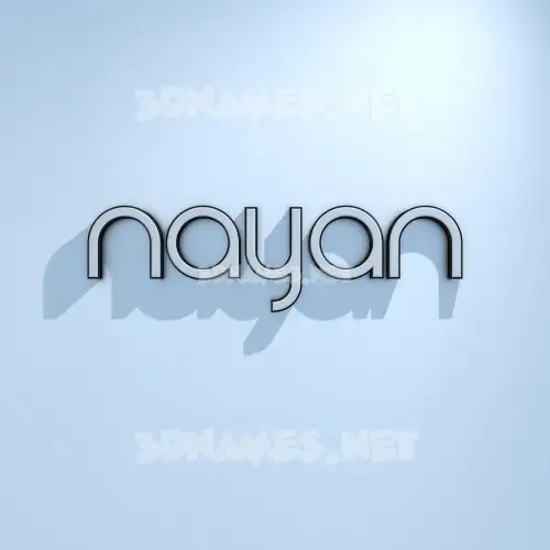 nayan in White Logo Cold style - 3D name wallpaper nayan in White Logo Cold style - 3D name wallpaper