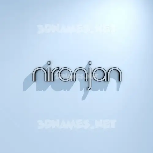 niranjan in White Logo Cold style - 3D name wallpaper niranjan in White Logo Cold style - 3D name wallpaper