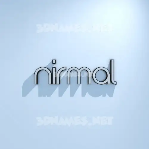 nirmal in White Logo Cold style - 3D name wallpaper nirmal in White Logo Cold style - 3D name wallpaper