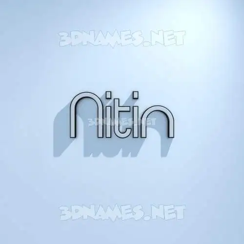 nitin in White Logo Cold style - 3D name wallpaper nitin in White Logo Cold style - 3D name wallpaper