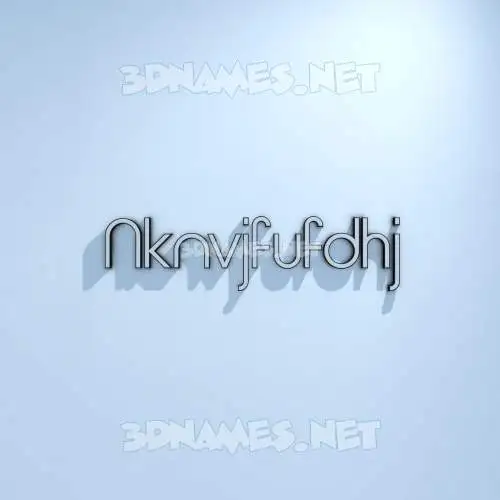 nknvjfufdhj in White Logo Cold style - 3D name wallpaper nknvjfufdhj in White Logo Cold style - 3D name wallpaper
